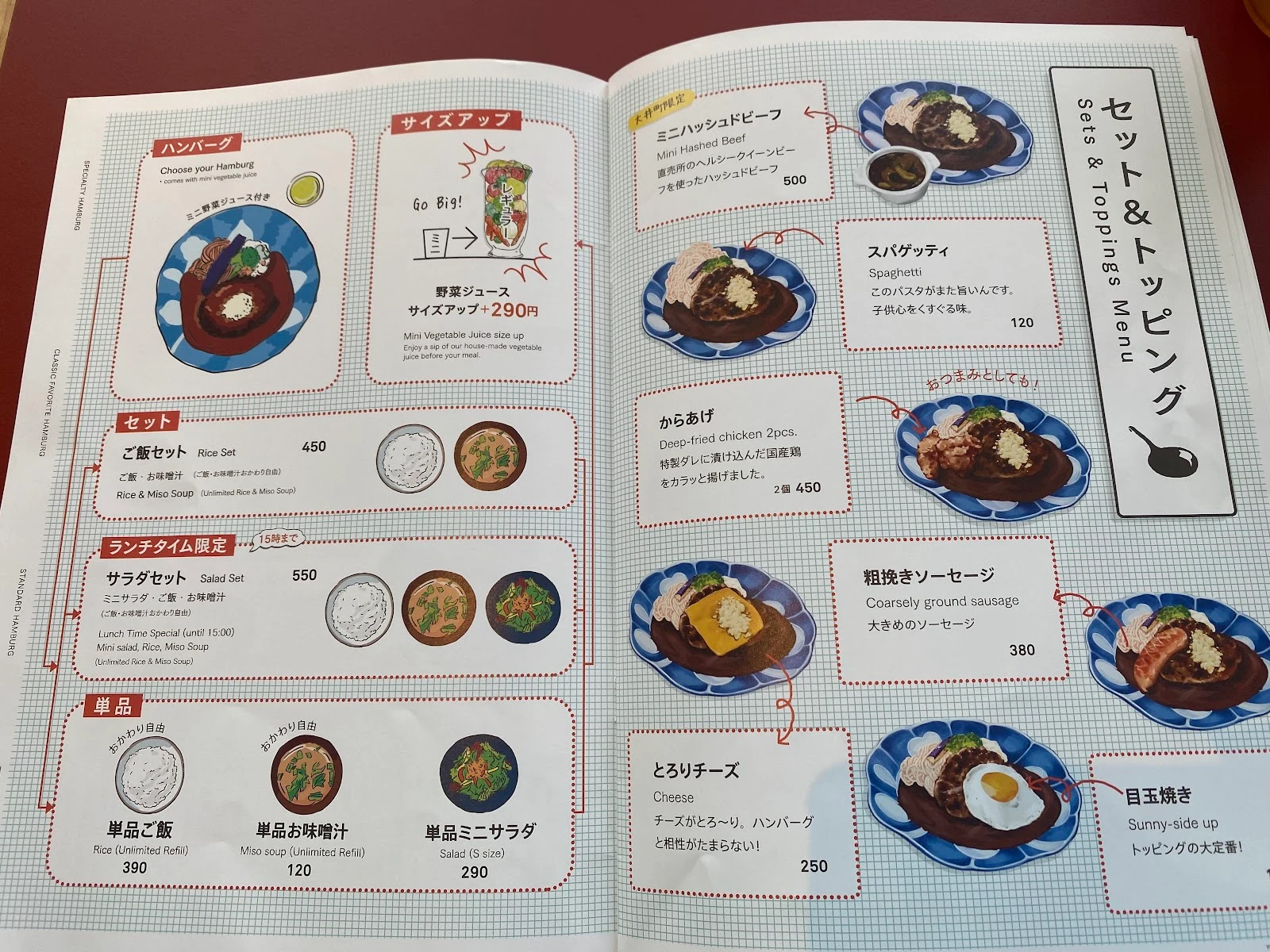 ピチピチミートで山本のハンバーグ メニュー写真 2